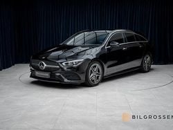 Svart Begagnad 2019 Mercedes CLA200 Shooting Brake AMG Kombi | 299 900 kr (Marknadspris)