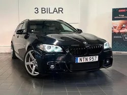 Svart Begagnad 2015 BMW 520 M Sport Kombi | 199 900 kr (Dyr)