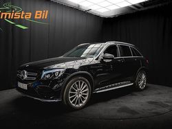 Svart Begagnad 2018 Mercedes GLC220 AMG SUV | 339 800 kr (Marknadspris)