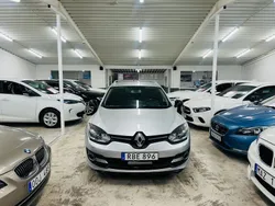 Silver Begagnad 2015 Renault Mégane GrandTour LIMITED Kombi | 84 999 kr (Lite dyr)