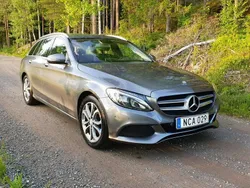 Grå Begagnad 2017 Mercedes C220 Avantgarde Kombi | 179 000 kr (Bra pris)