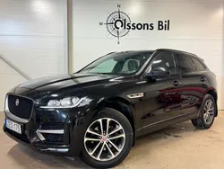 Svart Begagnad 2018 Jaguar F-Pace R-Sport SUV | 249 800 kr (Marknadspris)