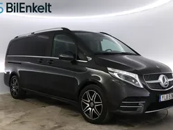 Mörkgrå (grå) Begagnad 2019 Mercedes V300 AMG Minibuss | 499 900 kr