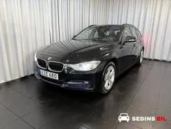 Svart Begagnad 2015 BMW 320 Advantage Kombi | 129 900 kr (Bra pris)