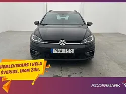 Svart Begagnad 2019 VW Golf VIII R-line Kombi | 214 800 kr (Lite dyr)