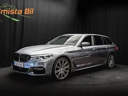 Blå Begagnad 2017 BMW 530 M Sport Kombi | 344 800 kr (Marknadspris)