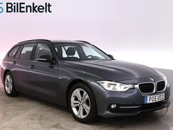 Grå Begagnad 2017 BMW 320 Sport Line Kombi | 198 900 kr (Marknadspris)