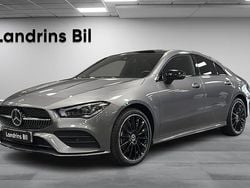 Mörkgrå Begagnad 2022 Mercedes CLA250e Premium Plus Sedan | 359 000 kr (Marknadspris)