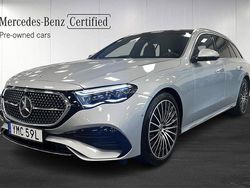 Silver Ny 2024 Mercedes E300 AMG Kombi | 699 000 kr (Dyr)