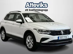 Vit Begagnad 2021 VW Tiguan SUV | 298 000 kr (Lite dyr)
