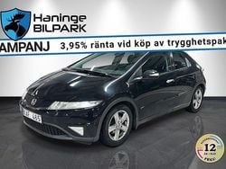 Svart Begagnad 2011 Honda Civic Sport Halvkombi | 49 995 kr (Marknadspris)