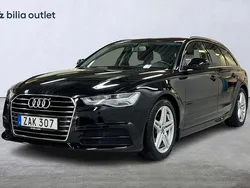 Svart Begagnad 2017 Audi A6 Ambition Kombi | 199 900 kr (Lite dyr)