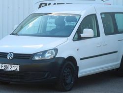 Vit Begagnad 2015 VW Caddy Maxi Minibuss | 69 900 kr