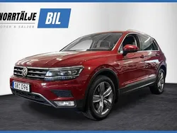 Mörkröd (röd) Begagnad 2016 VW Tiguan GT SUV | 159 900 kr (Lite dyr)
