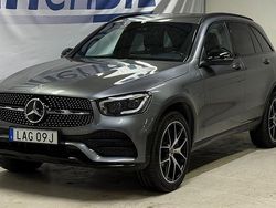 Grå Begagnad 2021 Mercedes GLC300e AMG line SUV | 379 500 kr (Bra pris)