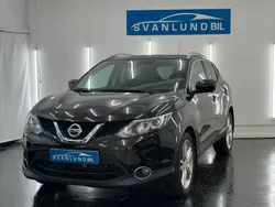Svart Begagnad 2016 Nissan Qashqai SUV | 119 800 kr (Marknadspris)