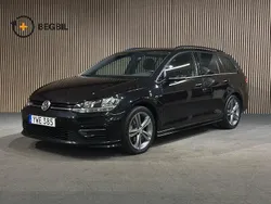 Svart Begagnad 2017 VW Golf VII GT Kombi | 139 400 kr (Marknadspris)