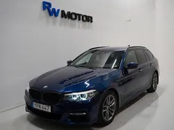 Blå Begagnad 2017 BMW 520 M Sport Kombi | 264 700 kr (Dyr)