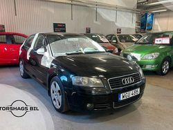 Svart Begagnad 2004 Audi A3 Comfort Halvkombi | 37 900 kr (Marknadspris)