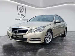 Ljusbrun Begagnad 2010 Mercedes E220 Avantgarde Sedan | 149 900 kr (Lite dyr)