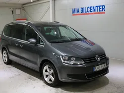 Grå Begagnad 2011 VW Sharan Minibuss | 119 000 kr (Lite dyr)