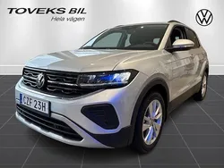 Silver (reflex silver metallic) Ny 2024 VW T-Cross Life SUV | 249 900 kr (Bra pris)