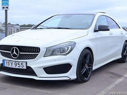 Vit samma som bilen Begagnad 2016 Mercedes CLA220 AMG Sedan | 189 800 kr (Marknadspris)