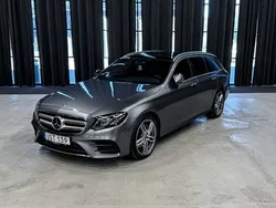 Grå Begagnad 2018 Mercedes E220 AMG Kombi | 379 900 kr (Dyr)