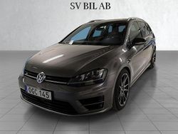 Grå Begagnad 2016 VW Golf VII R Kombi | 214 900 kr (Marknadspris)