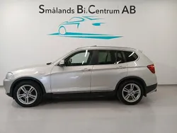 Ljusgrå (grå) Begagnad 2011 BMW X3 SUV | 139 900 kr (Superpris)
