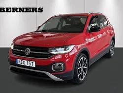 Röd Begagnad 2020 VW T-Cross SUV | 209 900 kr (Bra pris)