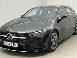 Svart Begagnad 2021 Mercedes CLA200 Shooting Brake AMG Kombi | 282 000 kr (Marknadspris)