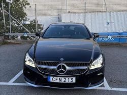Svart Begagnad 2017 Mercedes CLS350 AMG Kombi | 300 000 kr (Superpris)