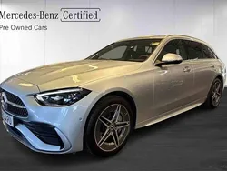 Silver Begagnad 2024 Mercedes C300e AMG Kombi | 549 000 kr (Marknadspris)