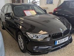Svart Begagnad 2015 BMW 320 Sport Line Kombi | 154 000 kr (Superpris)