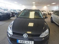 Svart Begagnad 2014 VW Golf VII Kombi | 85 000 kr (Marknadspris)
