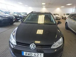 Svart Begagnad 2014 VW Golf VII Kombi | 89 000 kr (Marknadspris)