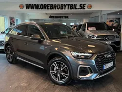Grå Begagnad 2021 Audi Q5 Sportback S-Line SUV | 499 900 kr (Lite dyr)
