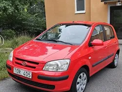 Röd Begagnad 2003 Hyundai Getz Halvkombi | 22 000 kr (Marknadspris)