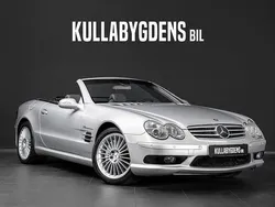 Ljusgrå Begagnad 2002 Mercedes SL55 AMG AMG Cab | 399 000 kr