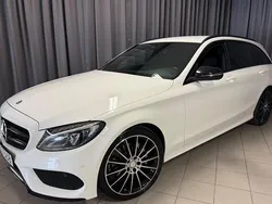 Vit Begagnad 2016 Mercedes C220 AMG Kombi | 229 900 kr (Lite dyr)