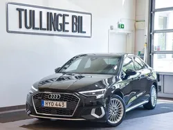 Svart Begagnad 2021 Audi A3 S-Line Sedan | 309 900 kr (Bra pris)