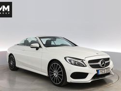 Vit Begagnad 2017 Mercedes C200 AMG line Cab | 315 000 kr (Marknadspris)