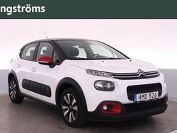 Vit Begagnad 2018 Citroën C3 Halvkombi | 89 000 kr (Marknadspris)