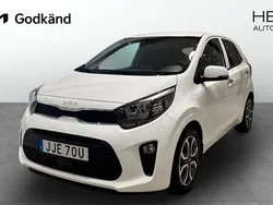 Vit (white) Begagnad 2022 Kia Picanto Advance Halvkombi | 134 900 kr (Marknadspris)