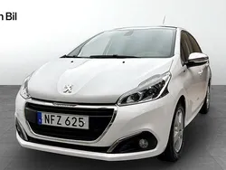 Vit Begagnad 2016 Peugeot 208 Halvkombi | 79 000 kr (Bra pris)