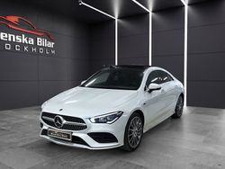 Vit Begagnad 2021 Mercedes CLA250e AMG Sedan | 399 900 kr (Dyr)