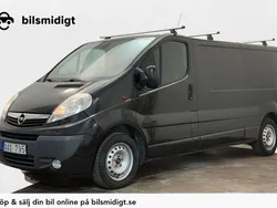 Svart Begagnad 2012 Opel Vivaro Van | 92 900 kr (Dyr)