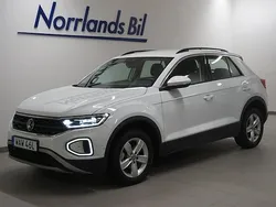 Vit (pure white) Begagnad 2024 VW T-Roc Life SUV | 314 900 kr (Dyr)