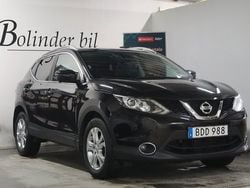 Svart Begagnad 2016 Nissan Qashqai SUV | 134 900 kr (Marknadspris)